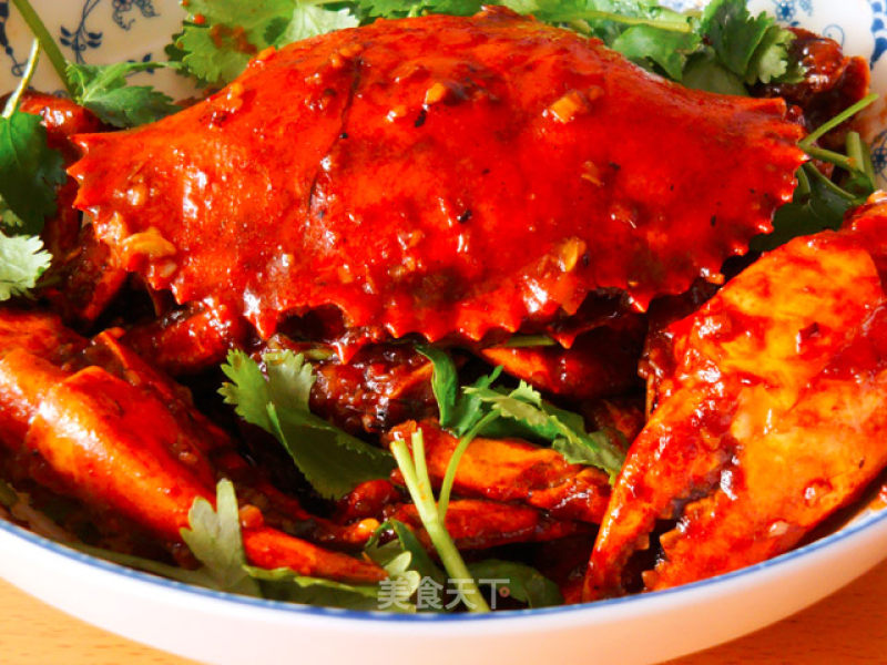 <lu Cuisine> Stir-fried Blue Crab with Sauce