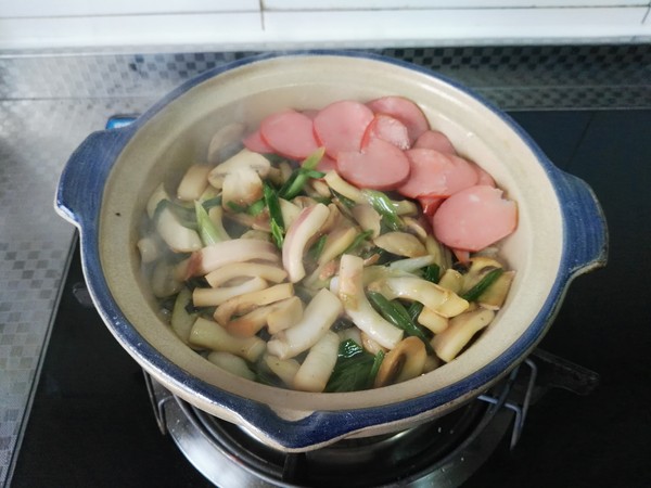 Squid Claypot Rice recipe