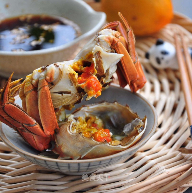 Steamed River Crab recipe