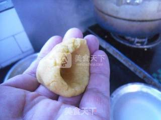 Egg Yolk Corn Meal Wowotou recipe