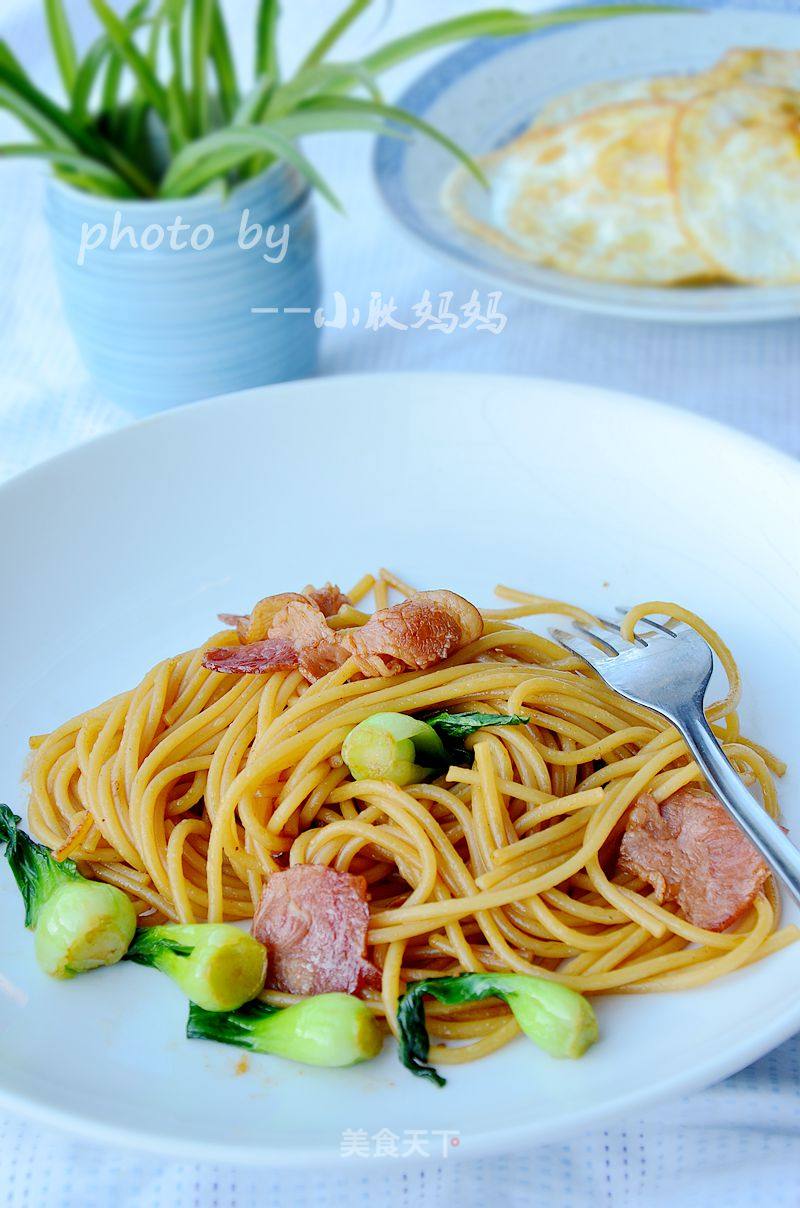 #trust of Beauty# Chinese Style Fried Pasta recipe