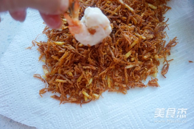 Golden Salad Shrimp recipe