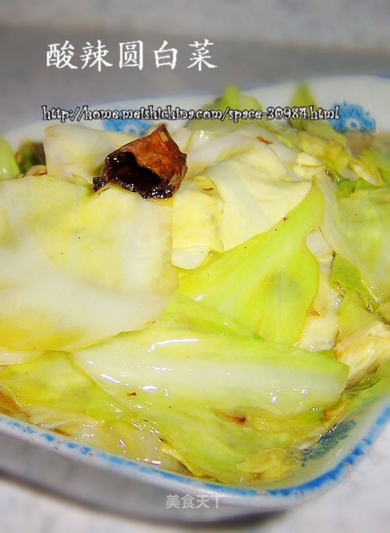 Sour and Spicy Cabbage recipe