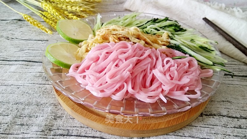 Lemon San Cai Cold Noodles recipe