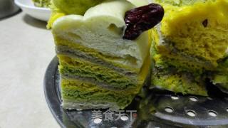 Flower Steamed Noodle Cake recipe