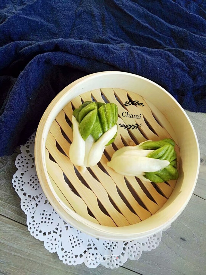 Imitation Cabbage Steamed Buns-patterned Pasta
