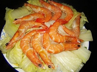 Steamed Shrimp with Cabbage Vermicelli recipe