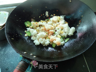 Fried Rice with Cucumber Char Siew recipe