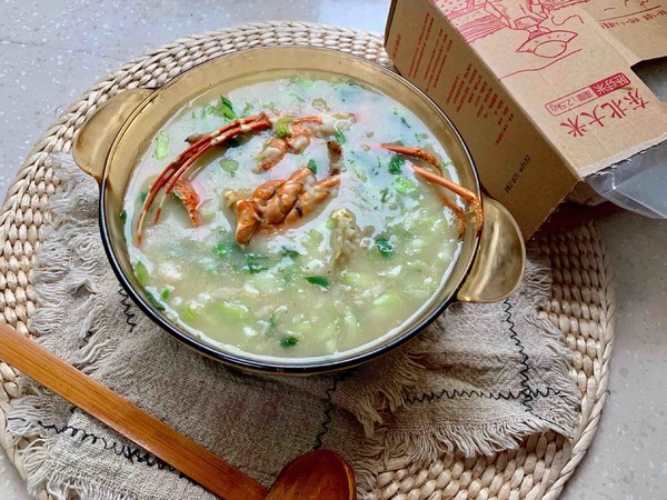 Lobster and Vegetable Porridge recipe