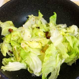 Stir-fried Lettuce recipe