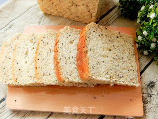 # Fourth Session of The Baking Contest and is A Love to Eat Festival# Black Sesame Toast recipe