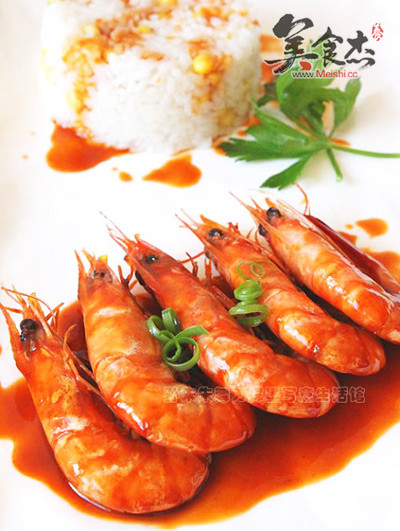 Braised Prawns in Classic Oil recipe