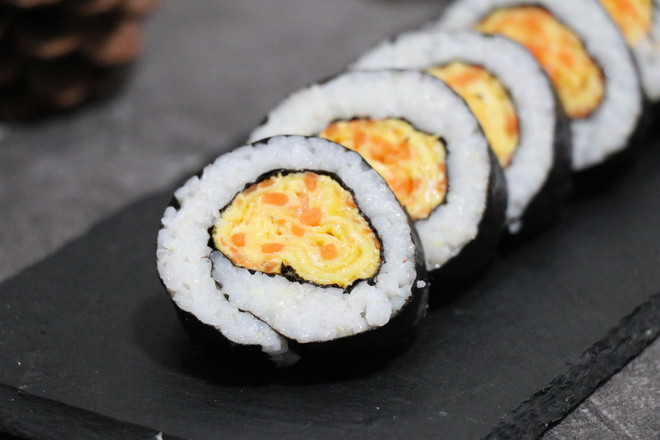 Thick Egg Yaki Sushi Rolls recipe