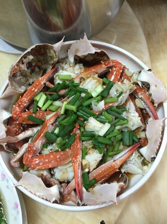 Steamed Crab with Garlic recipe