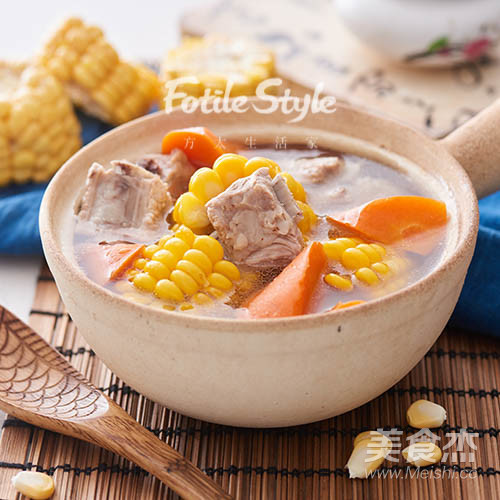 Corn Pork Ribs Soup recipe