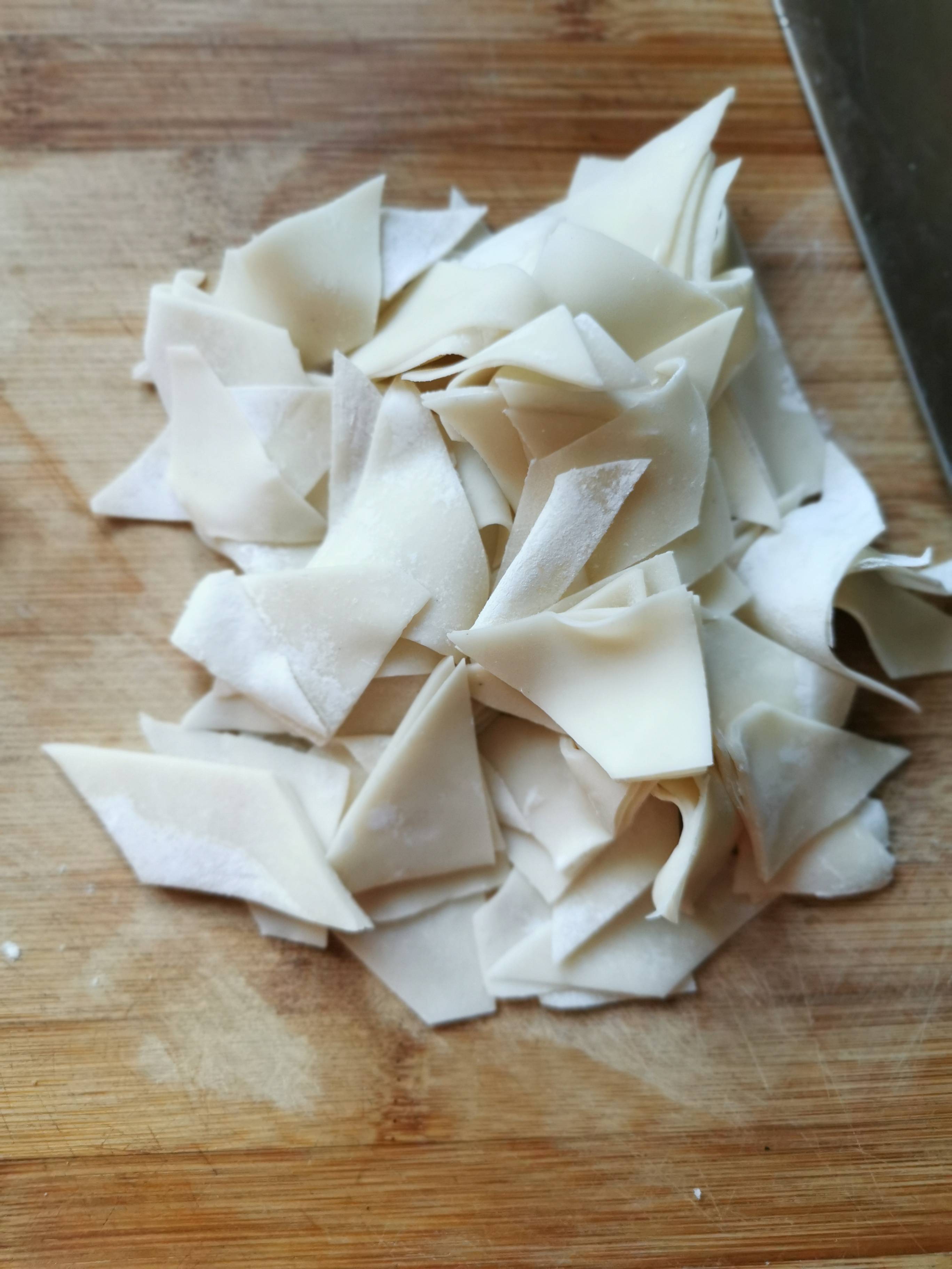 Wonton Skin Soup recipe