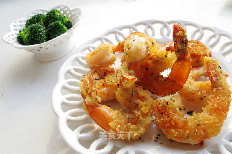 New Year's Banquet Dishes Must be Made: Delicious Butterfly Shrimp recipe