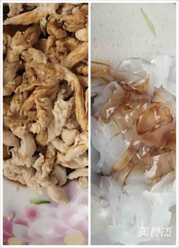 Chicken Shredded Skin recipe