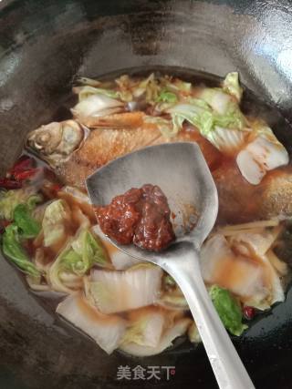 Side Fish Stewed Cabbage recipe