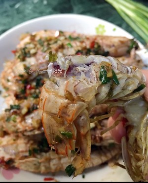 Non-fried Version of Salt and Pepper Skin Shrimp and Cleverly Plucked Shrimp Shell recipe