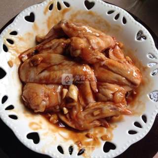 Grilled Chicken Wings with Sauce recipe