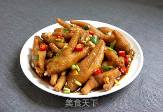 Hot and Sour Chicken Feet recipe