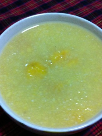 Corn and Sweet Potato Porridge recipe