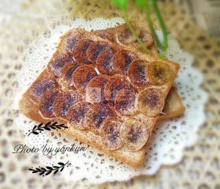 Cocoa Banana Grilled Toast recipe