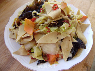Home Cooking-spicy Stir-fried Cabbage recipe