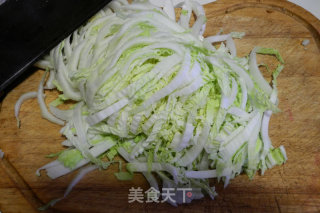 Stir-fried Cabbage with Vermicelli recipe
