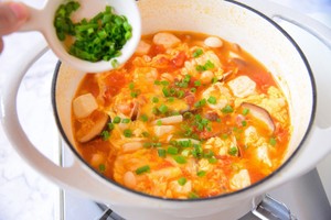 Concentrated Tomato, Mushroom and Tofu Soup recipe