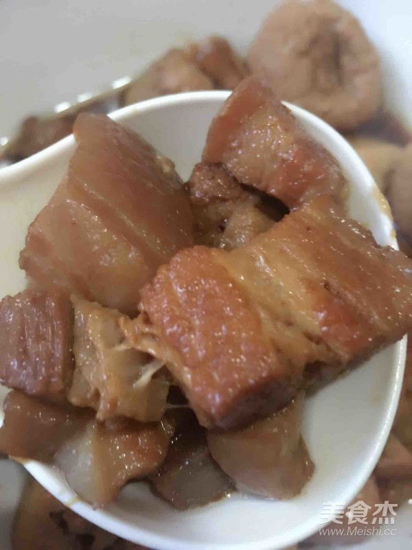 Braised Pork with Tofu recipe