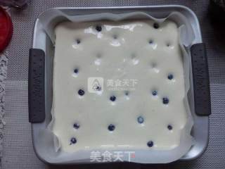 #aca烤明星大赛# Oil-free Blueberry Yogurt Cake recipe