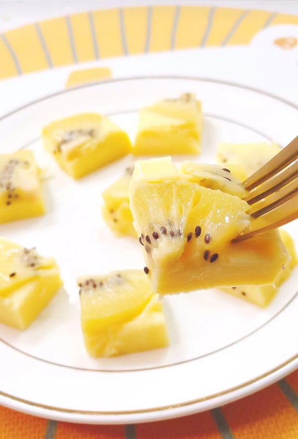 Kiwi Steamed Cake recipe