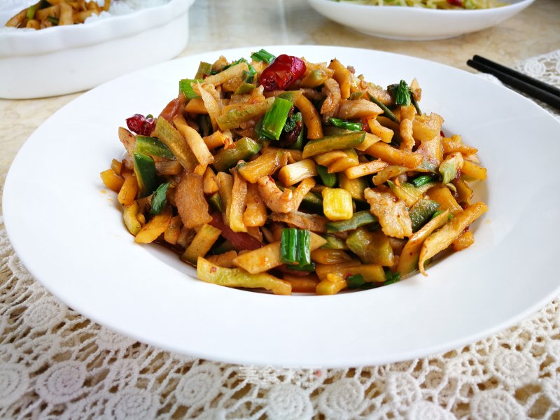 [yantai] Crispy and Spicy Dried Radish recipe
