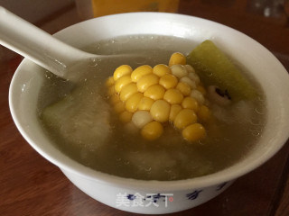 Zucchini Corn Keel Soup recipe