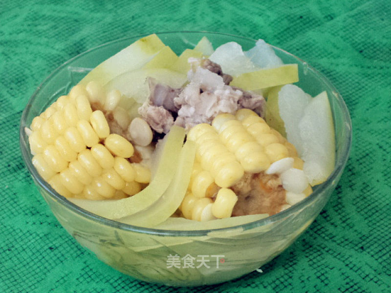 Winter Melon and Corn on The Cob Soup recipe