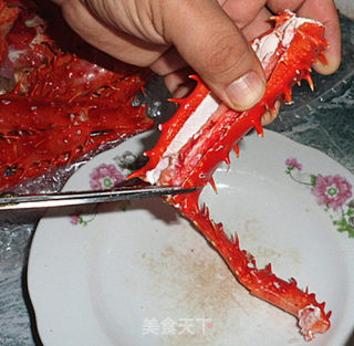 Steamed King Crab recipe