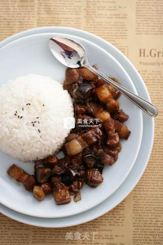 Braised Pork on Rice recipe