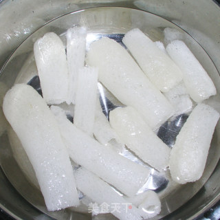 "mushroom" Power "food" Foot-fresh Shrimp Tofu Stuffed Bamboo Fungus recipe