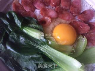 Sausage Claypot Rice recipe