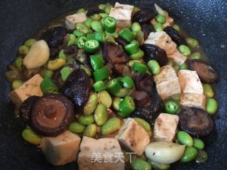 Stewed Tofu with Mushrooms recipe