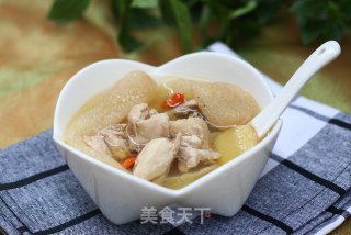 [stewed Chicken Soup with Bamboo Fungus] A Bowl of Cleansing for The Soul recipe