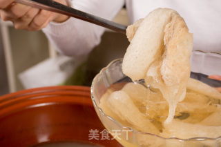 Stewed Fish Maw with Bamboo Fungus and Abalone recipe