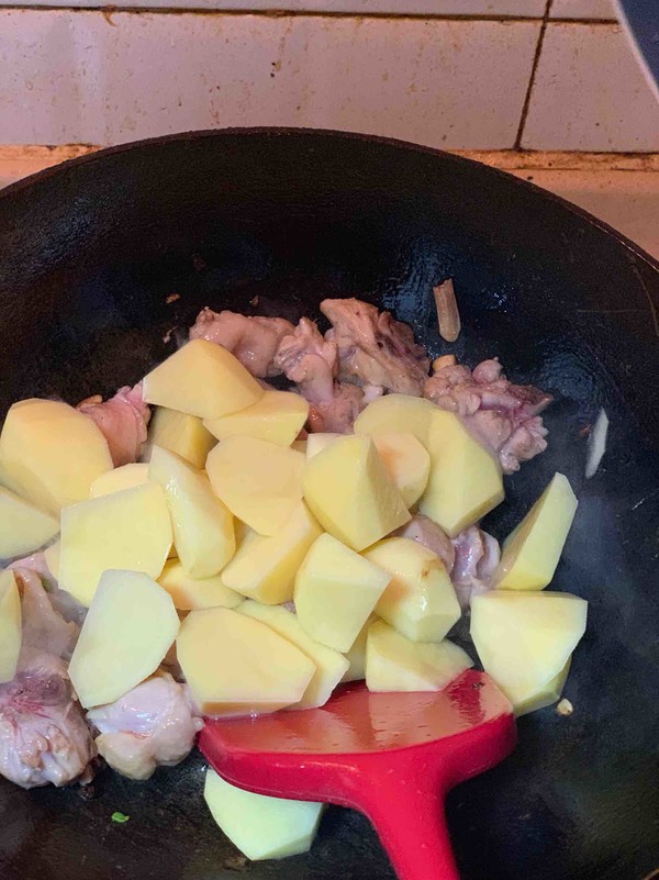 Curry Potato Chicken recipe