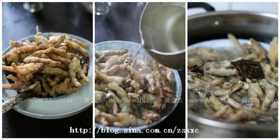 Chicken Feet in Black Bean Sauce recipe