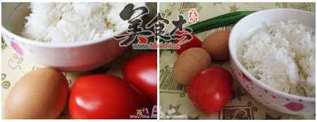 Fried Rice with Tomato and Egg recipe