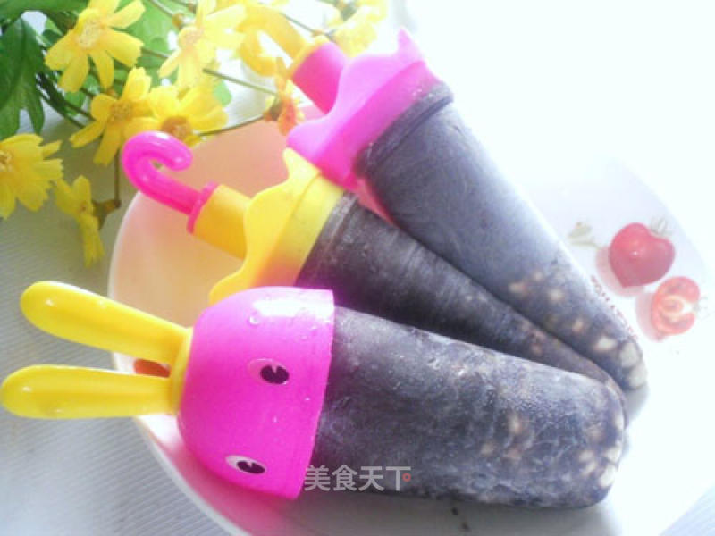 Homemade Black Bean Pops recipe