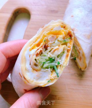 Chicken Cucumber Roll recipe