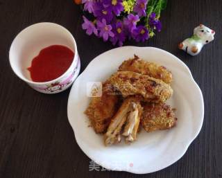 Cereal Grilled Chicken Wings recipe